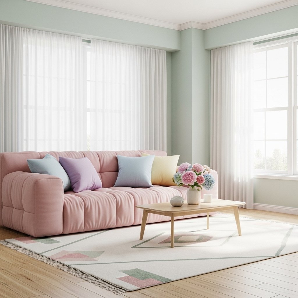 pastel interior colors